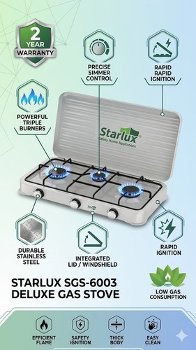 Starlux sgs 6003 burner - starlux,