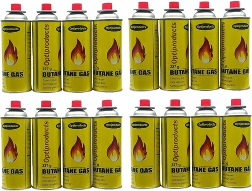Butane gas can canisters - butane,